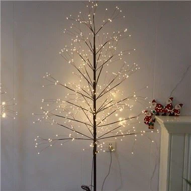 Arbre LED de llum de fades negres